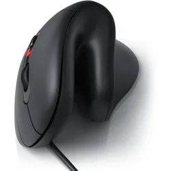 CSL ergonomische Maus, kabelgebunden, 125 dpi, optische Vertikal Mouse - Vertikalmaus - ergonomisch