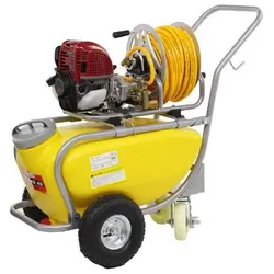 Membranpumpe mit Wagen GeoTech SP 540 4S - 4-Takt Benzinmotor