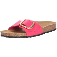 Birkenstock Madrid Big Buckle[Slipper] Tieffußbett bis 30 mm Gr.42, Rot - 42 EU Schmal