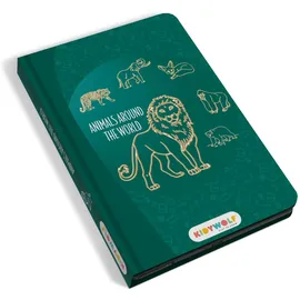 KIDYWOLF - Leuchtende Designtafel mini Wilde Tiere
