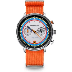 STERNGLAS - HAMBURG CHRONO - Regatta - field signalorange / 42mm