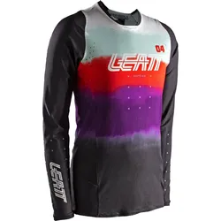 Leatt 4.5 Lite Sunburn, Trikot Damen - Schwarz/Rot/Violett/Grün - M