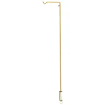 Esschert Design Tischhaken Gold 97 cm - Deko-Gestell aus Metall für Tisch & Fensterbank