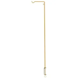 Esschert Design Tischhaken Gold 97 cm - Deko-Gestell aus Metall für Tisch & Fensterbank