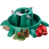 Kadax Weihnachtsbaumständer mit Wassertank, Christbaumständer, Baumhöhe bis 3m