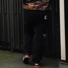 Karl Kani Retro Baggy Workwear Denim vint. black 28