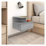 vidaXL Nachtschrank Hängend 40 x 31 x 27 cm Grau