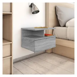 vidaXL Nachtschrank Hängend 40 x 31 x 27 cm Grau