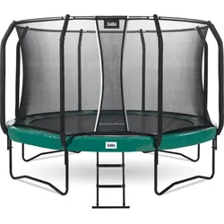 Trampolin - First Class - 366 cm - Rund Graun GRÜN 366 cm