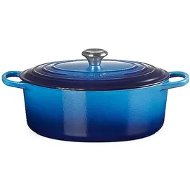 Le Creuset Signature Bräter 31 cm oval azure