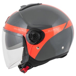 Exo-City II Short Jet-Helm grau XXL