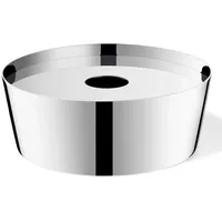 Zack Aufbewahrungsbox mit Deckel niedrig Silber/Schwarz