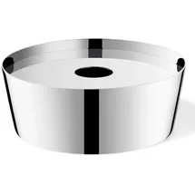Zack Aufbewahrungsbox mit Deckel niedrig Silber/Schwarz