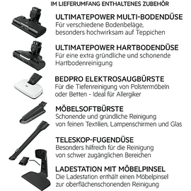 AEG Hygienic 5000 Akku-Staubsauger AS52H212XN