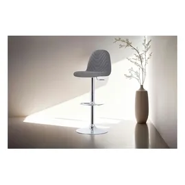 by living Barstuhl 2er-Set ¦ grau ¦ Maße (cm): B: 41 H: 110