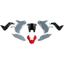 Rtech Plastikset T7 Revolution für Yamaha Tenere 700 19-24 Grau/Schwarz/Rot