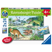 Ravensburger Puzzle Saurier und ihre Lebensräume (05128)
