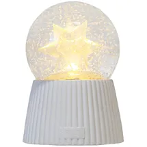 Sirius Schneekugel 14,5 cm weiß