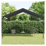 vidaXL Gartenpavillon Anthrazit 4x3 m Stahl und Stoff