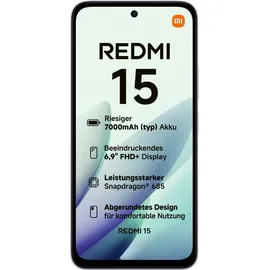 Xiaomi Redmi 15 4 GB RAM 128 GB Sand Purple