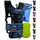 SASMO Sports SASMO® Trinkrucksack (Blau) mit Thermofach | Trinkrucksack Laufen - Ultraleicht 300g & 6L | Laufrucksack mit Trinkblase 2l, BPA-Frei | Rucksack mit Trinkblase & Reflektoren | Laufen, Fahrradfahren