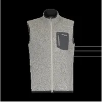 Bergans Herren Kamphaug Knitted Weste (Größe L, grau)