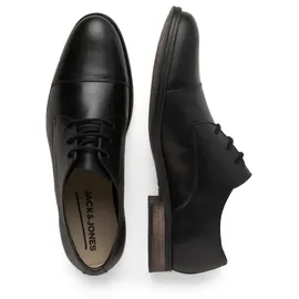 JACK & JONES Herren Jfwraymond Leather Noos Anzugschuhe, Anthrazit, 42 EU