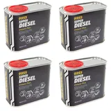 Super Diesel Cetan Plus Diesel Kraftstoff Additiv Mannol 9955 4 X 450 ml