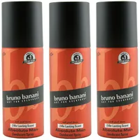 Bruno Banani Absolute Man Deo Spray 6 x 150 ml