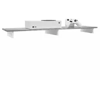 Vladon Game TV-Aufsatz 138,5 x 9,5 x 34,5 cm Weiß matt/MDF