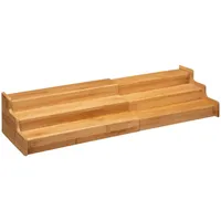 5five simply smart Gewürzregal ausziehbar 31-50 cm Braun