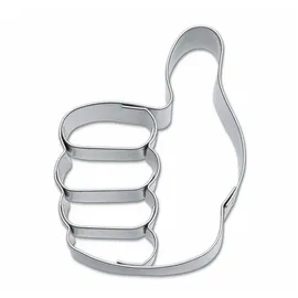 Städter Ausstechform Okay-Daumen O.K., Edelstahl silberfarben