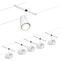 Paulmann 94467 Seil-Basissystem GU5,3 max. 5x10W 230/12V Weiß matt