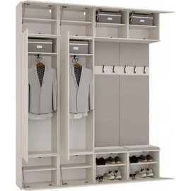 Topeshop Garderobe HAGA IV 2Sz2W Beige