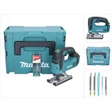 Makita DJV 182 ZJ Akku Stichsäge 18 V Brushless + 5 tlg. Stichsägeblatt Set + Makpac - ohne Akku,