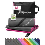 NirvanaShape Mikrofaser Handtuch, Microfaser Handtücher als Reisehandtuch, Strandtuch, Fitnesstuch, Sporthandtuch für Fitness, Strand M 120 x 60 cm