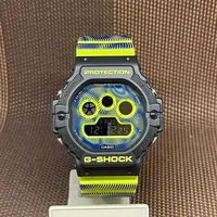 Casio G-Shock DW-5900TD-9D Time Distortion Fluorescent Color Digital Herrenuhr