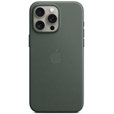 Apple iPhone 15 Pro Max Feingewebe Case mit MagSafe - Immergrün