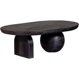 Woood Tchibo - Woood Couchtisch »Steppe« - 110x72x38cm - schwarz - Holz