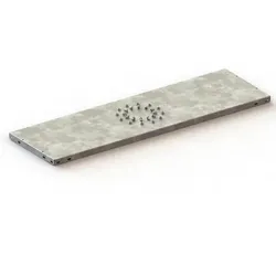 Abdeckboden für Schraubregal META COMPACT 1000 x 300mm verzinkt inkl. Schrauben