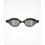 Huub Brownlee Acute Schwimmbrille, schwarzes Silikonband, voll verstellbares Band, bequeme Dichtungen