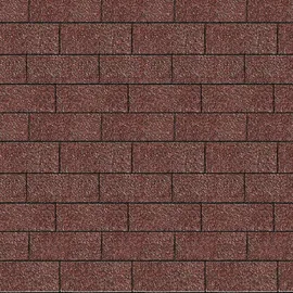 Karibu Dachschindeln Rechteck 3 m2 Rot