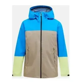Peak Performance Herren Trail Hipe Shell Jacke (Größe M, blau)