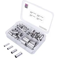 TRU Components T1903C024 Aderendhülsen-Sortiment 4 mm2, 6 mm2, 10