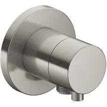 Keuco Ixmo Fertigmontageset 59541071101 Unterputz-Absperrventil, Schlauchanschluss, Griff Comfort, rund, Edelstahl-finish