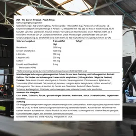 JNX Sports Booster Peach Rings Pulver 250 g