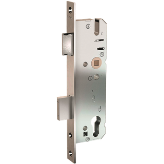 KFV Rohrrahmenschloss 49PZW, dm 45 mm, Entfernung 92 mm, Stulp 16 mm, verzinkt