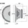 Monacor SP-300P Lautsprecher 200 Watt 8 Ohm
