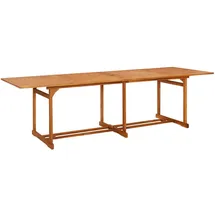 vidaXL Garten-Esstisch 280 x 90 x 75 cm Braun