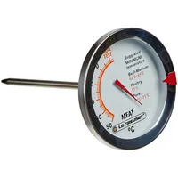 Le Creuset Bratenthermometer Größe 1, Metall schwarz